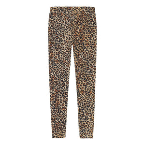 Tumble N'Dry – Cedro Leopard Leggings aus Bio-Baumwollcord | Braun