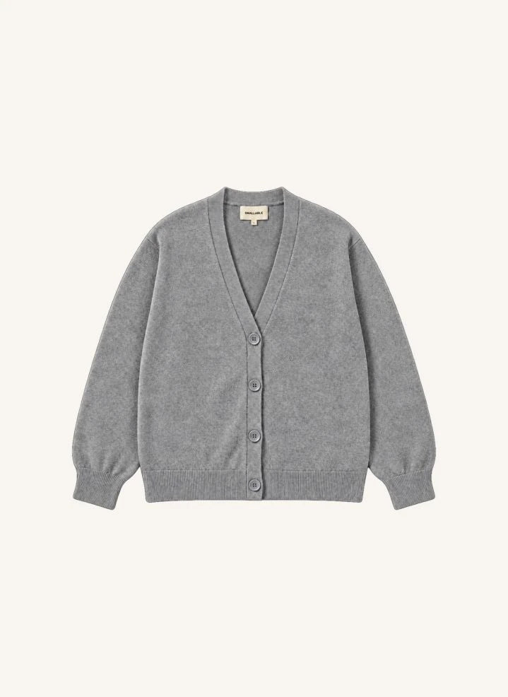Smallable Man - Rodin Merino Wolle Cardigan | Heather Grau