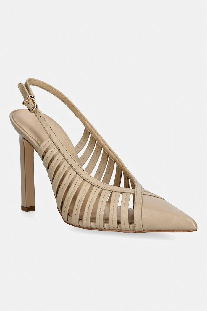 MICHAEL Michael Kors deri topuklu ayakkabı Adriana High Pump
