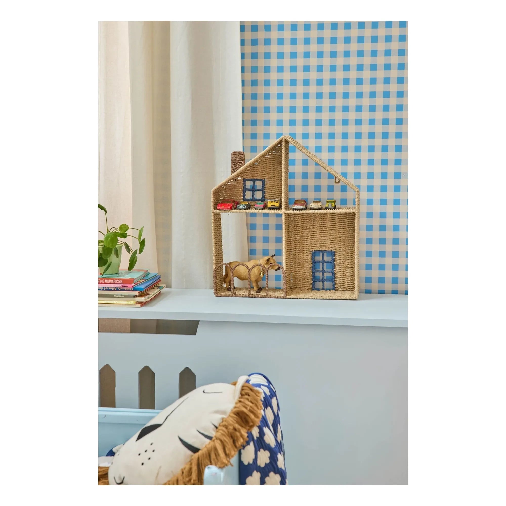 Reis - Blaues Haus Regal