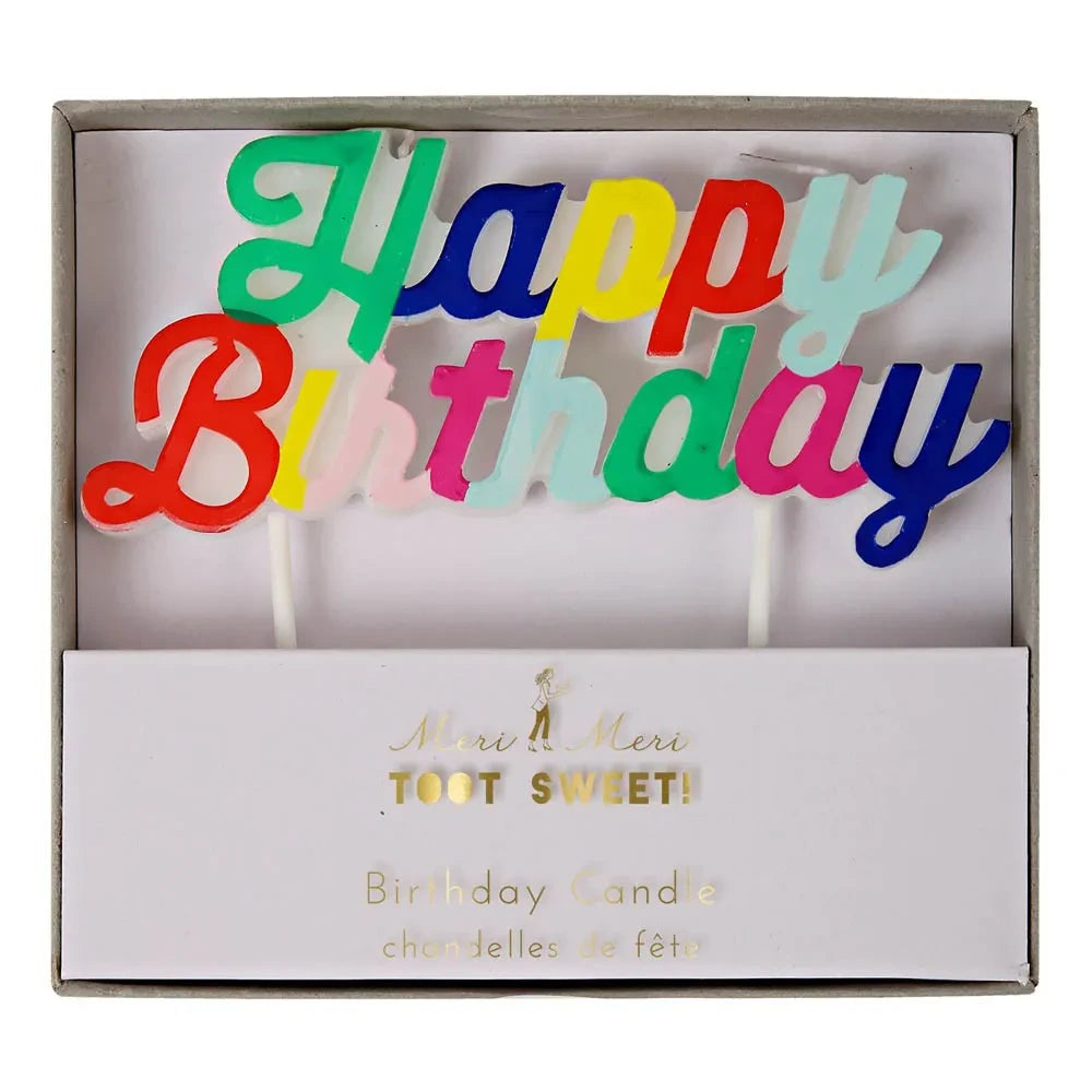 Meri Meri - Alles Gute zum Geburtstagskerze