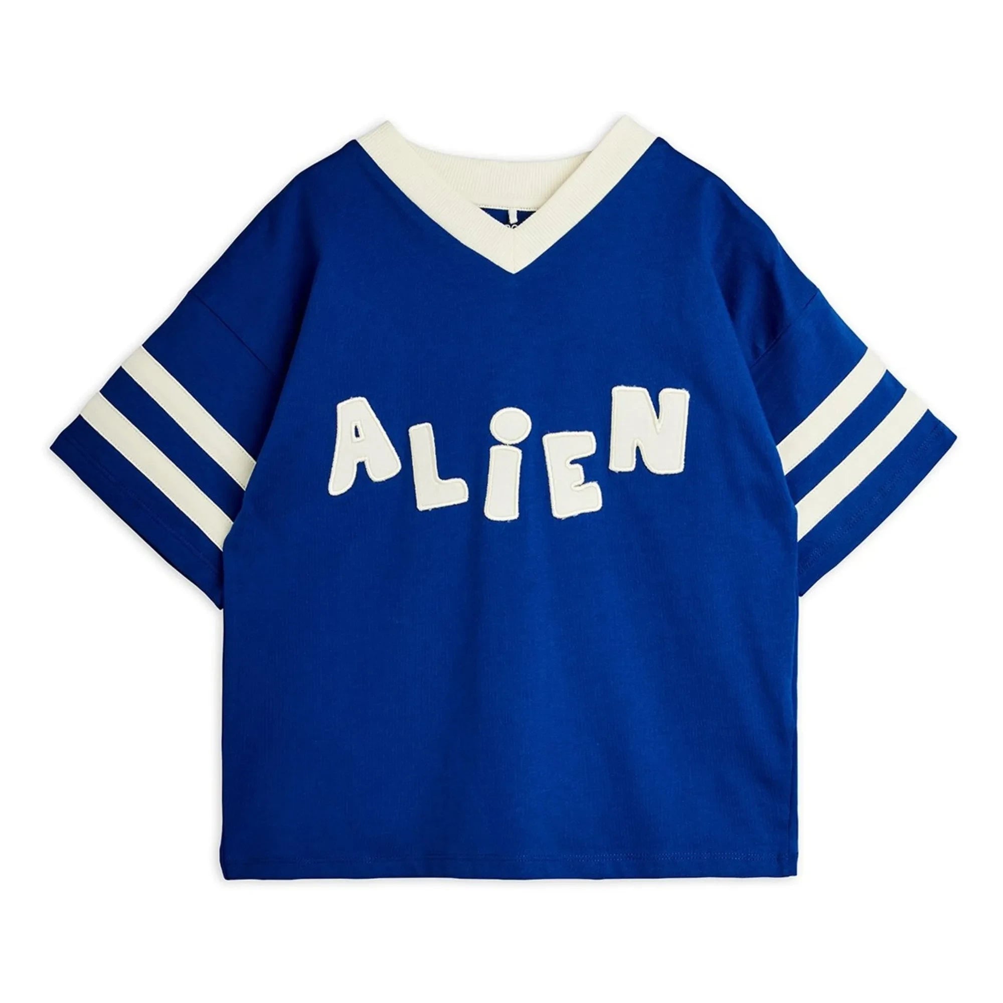 Mini Rodini - Alien Bio-Baumwoll T-Shirt | Blau