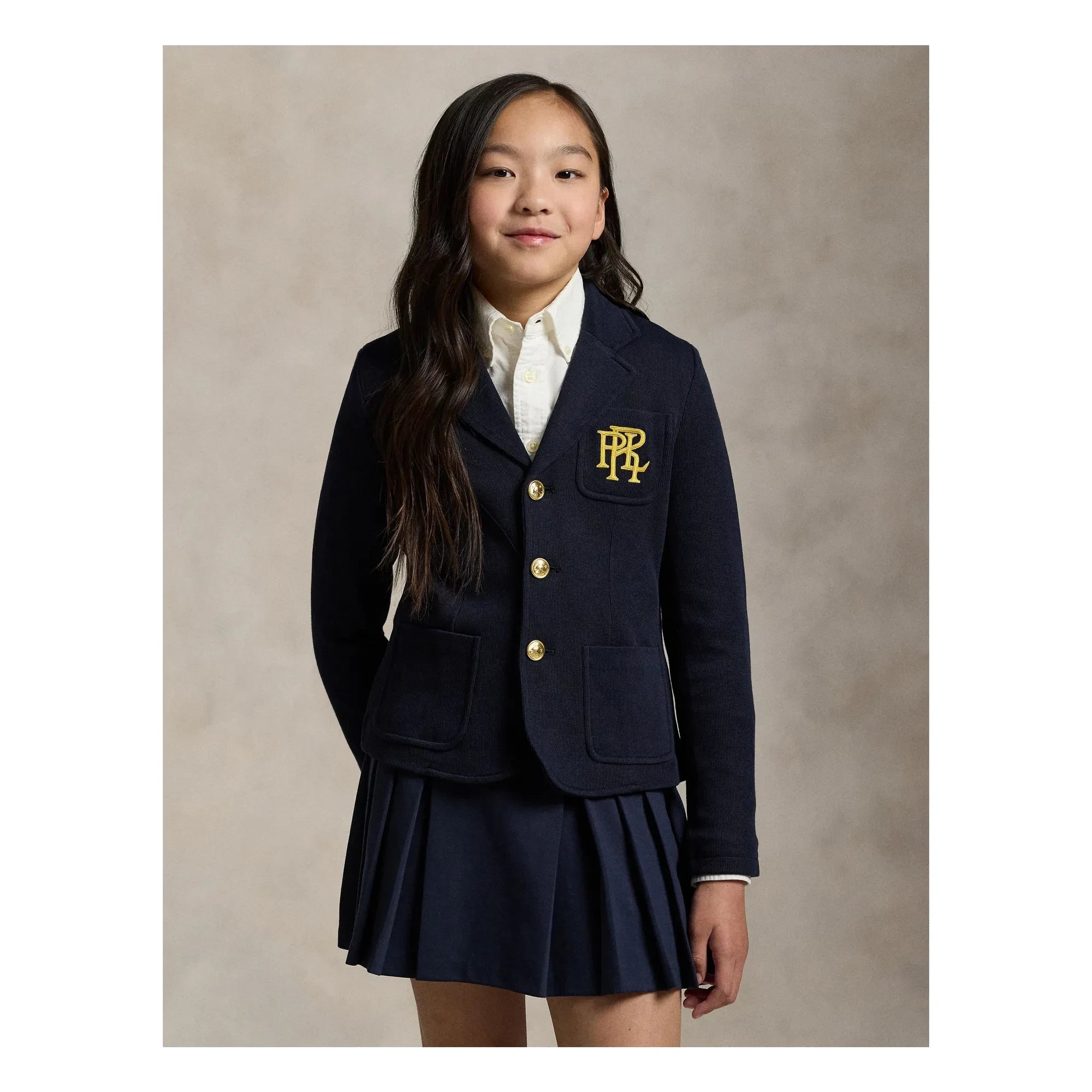 Ralph Lauren - Logo-Blazer | Marineblau