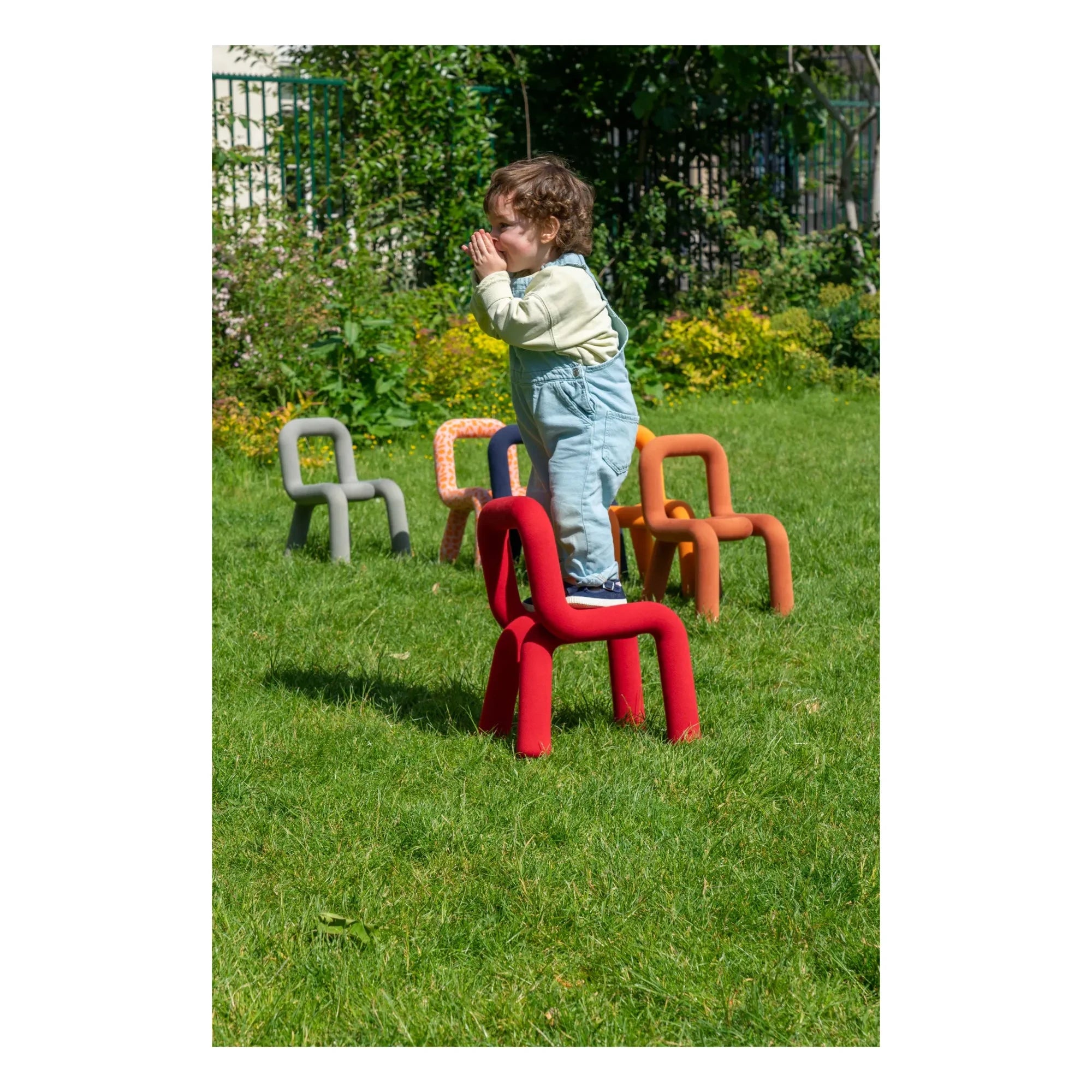 Moustache - Mini Bold Stuhl | Salbei