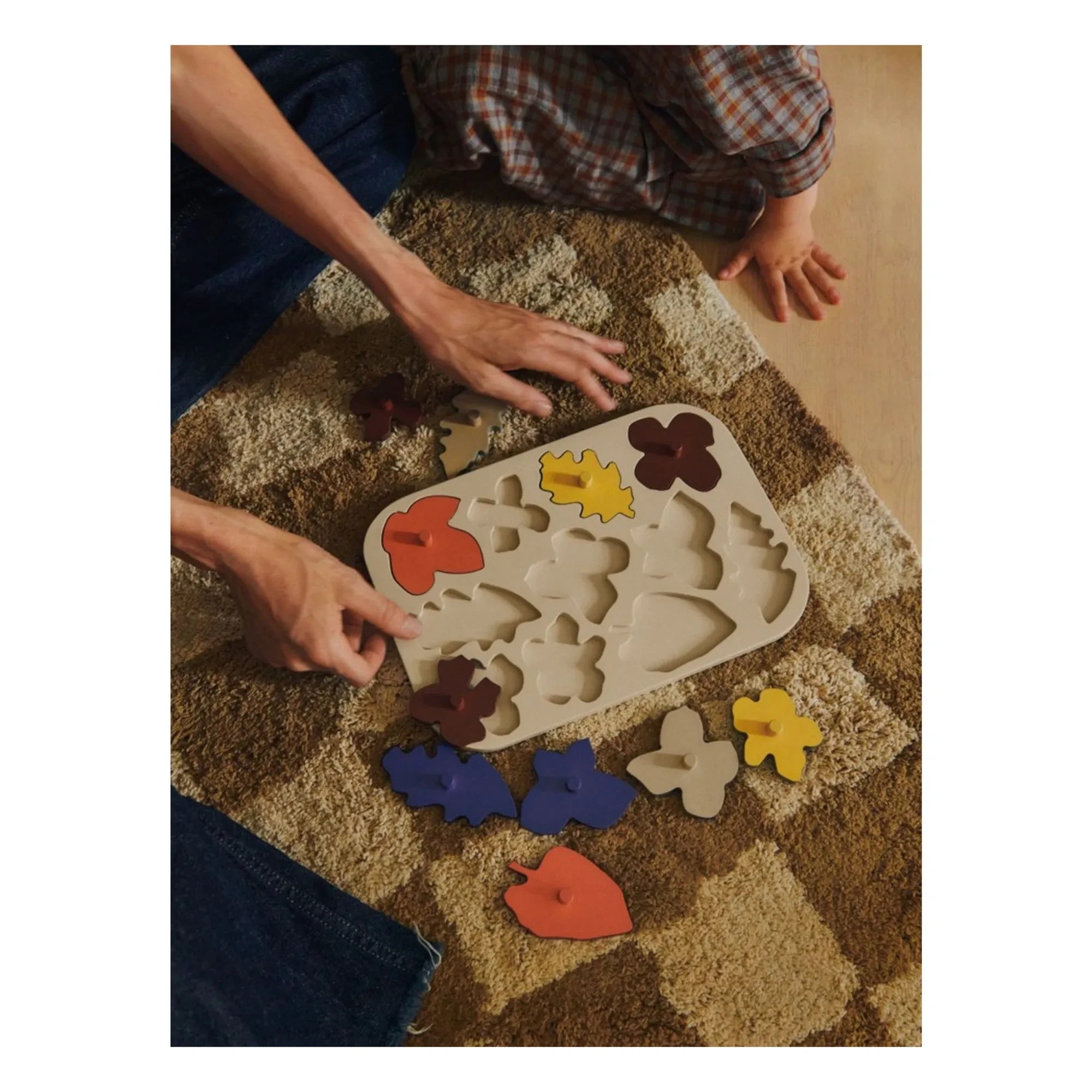 Ferm Living Kids - Mara Teppiche | Braun