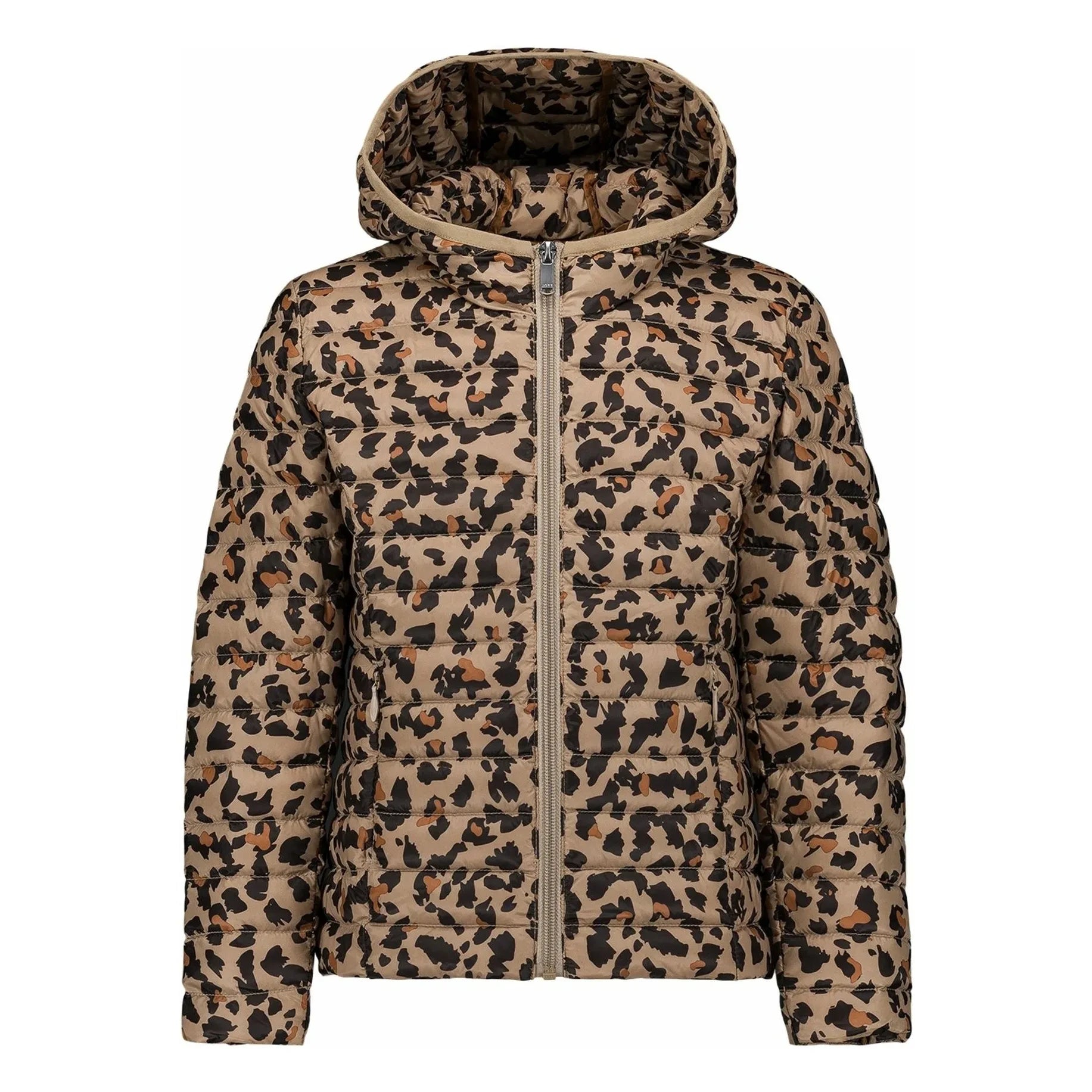 Jott - Carla Leopar Daunenjacke | Beige