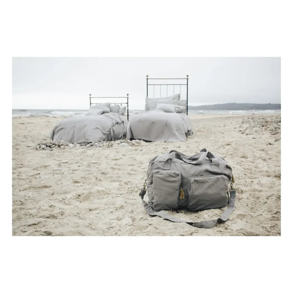 Numero 74 - Wochenendtasche aus Bio-Baumwolle | Gold S024