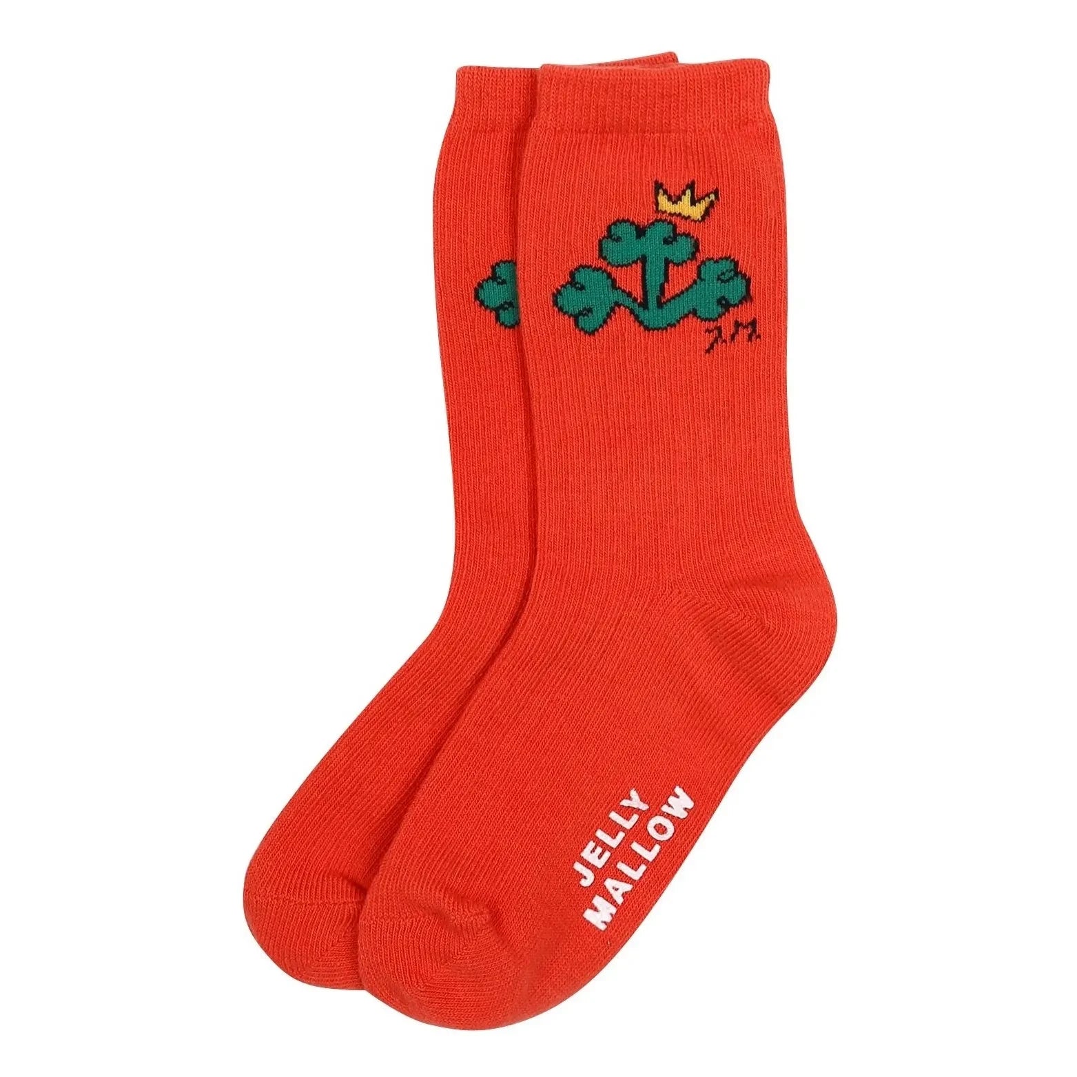Jelly Mallow - 2er Set Brokkoli Socken | Rot