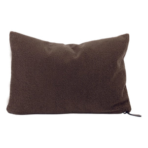 Maison de Vacances - Vice Versa Bouclette Teddy Kissen | Frosted brown