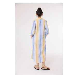 Sacrécoeur - Nina Cruz Bio-Baumwollkleid | Blau