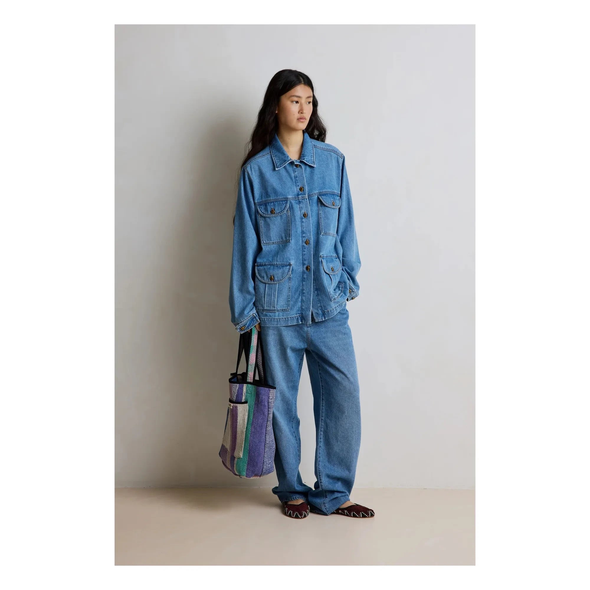 Hod - Elly Denim Sahara Jacke | Blau