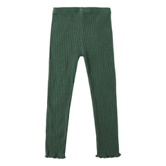 Rylee + Cru - Gerippte Leggings | Grün
