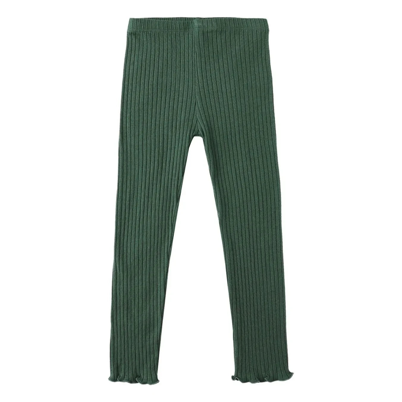 Rylee + Cru - Gerippte Leggings | Grün