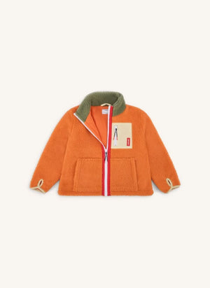 Hallo Hossy - Polar Fleecejacke | Orange