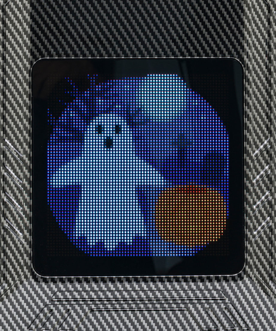 iPixi – LED-Bildschirm Mittlere Größe Titan Rucksack