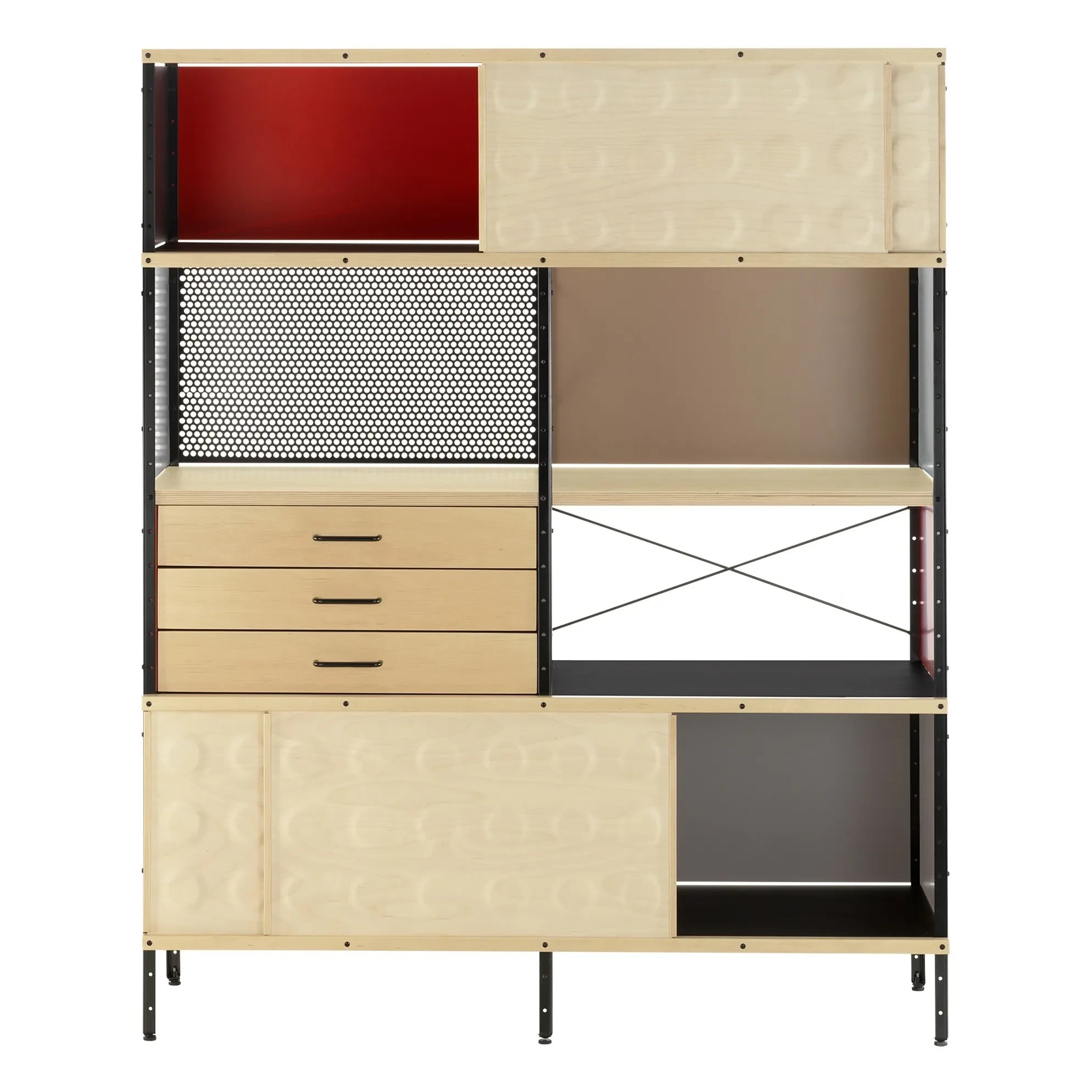 Vitra - Eames Storage Unit ESU, Bücherregal - Charles & Ray Eames, 1949