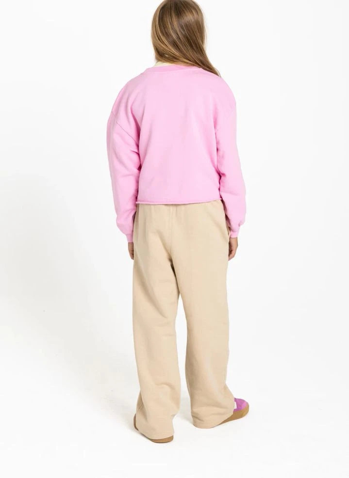Smallable Kid - Tulip Organische Baumwoll-Jogginghose | Beige