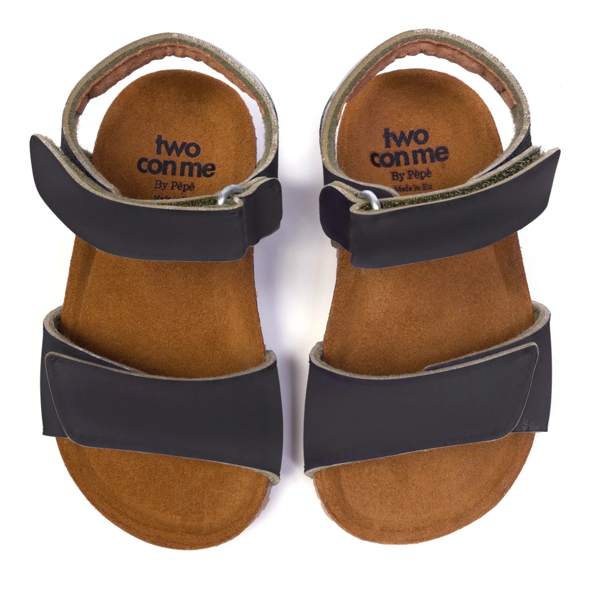 Pèpè - Two Con Me - Sandalen mit Klettverschluss | Schwarz