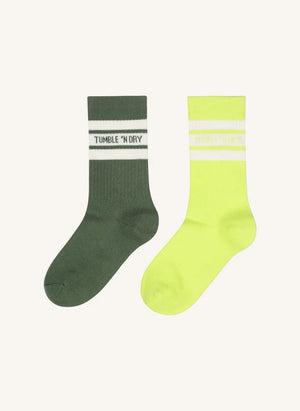 Tumble N'Dry - 2 Paar Socken Set | Khaki