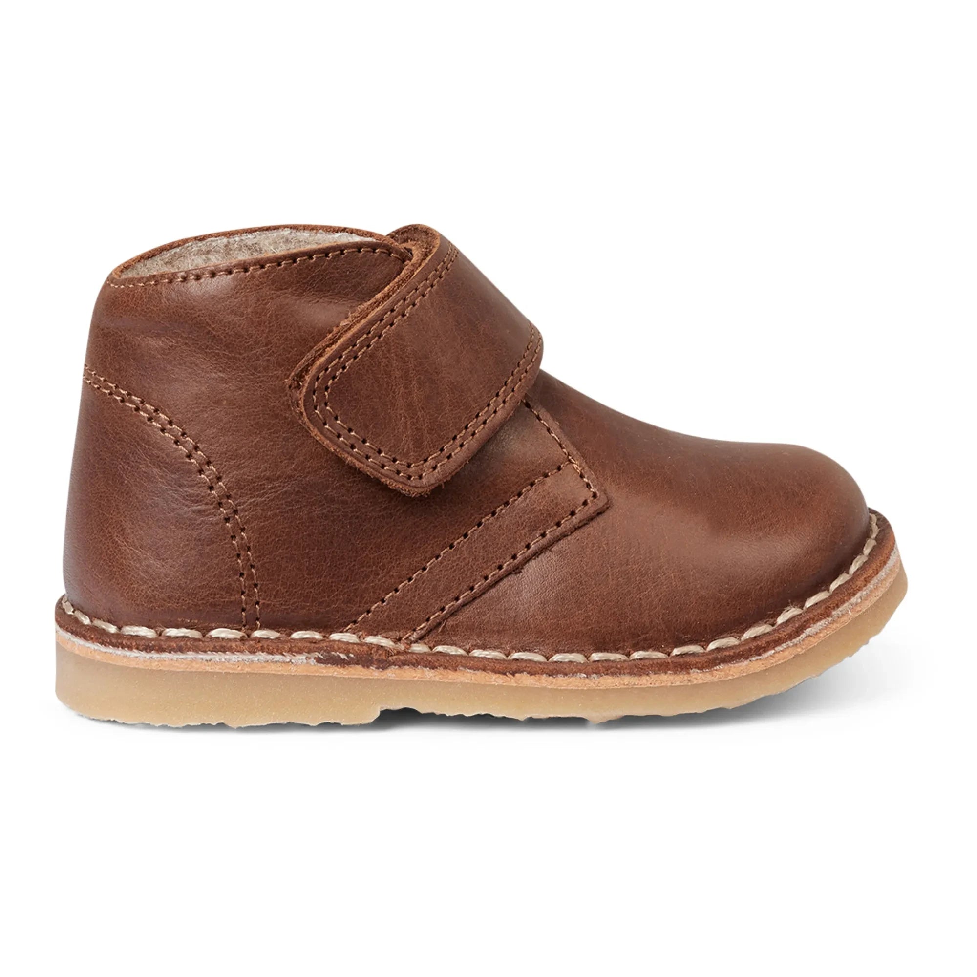 Petit Nord - Desert Winter Gefütterte Klettstiefel | Braun