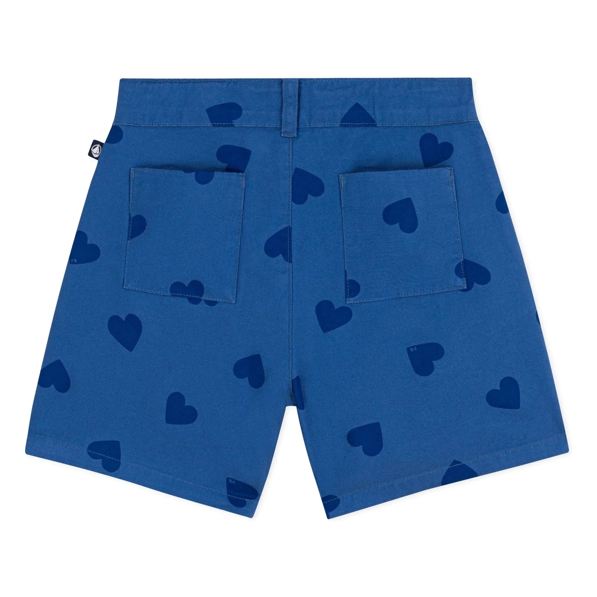 Petit Bateau - Shorts Bleurie Bio-Baumwolle | Marine