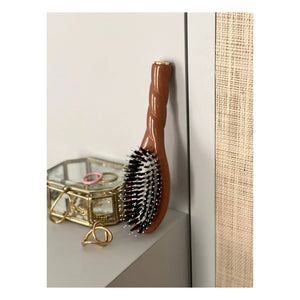 La Bonne Brosse - N°03 The Essential Soft Hairbrush - Empfindliche Kopfhaut | Hopi Terracotta