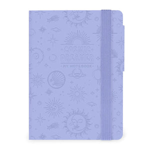 Legami - Notizbuch mit Blanko-Seiten und monochromem Softcover - Cosmic Lilac - Mein Notizbuch