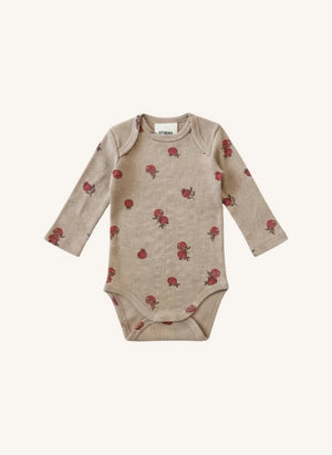 Studio Bohème - Woody Grenades Organischer Baumwollbody | Beige