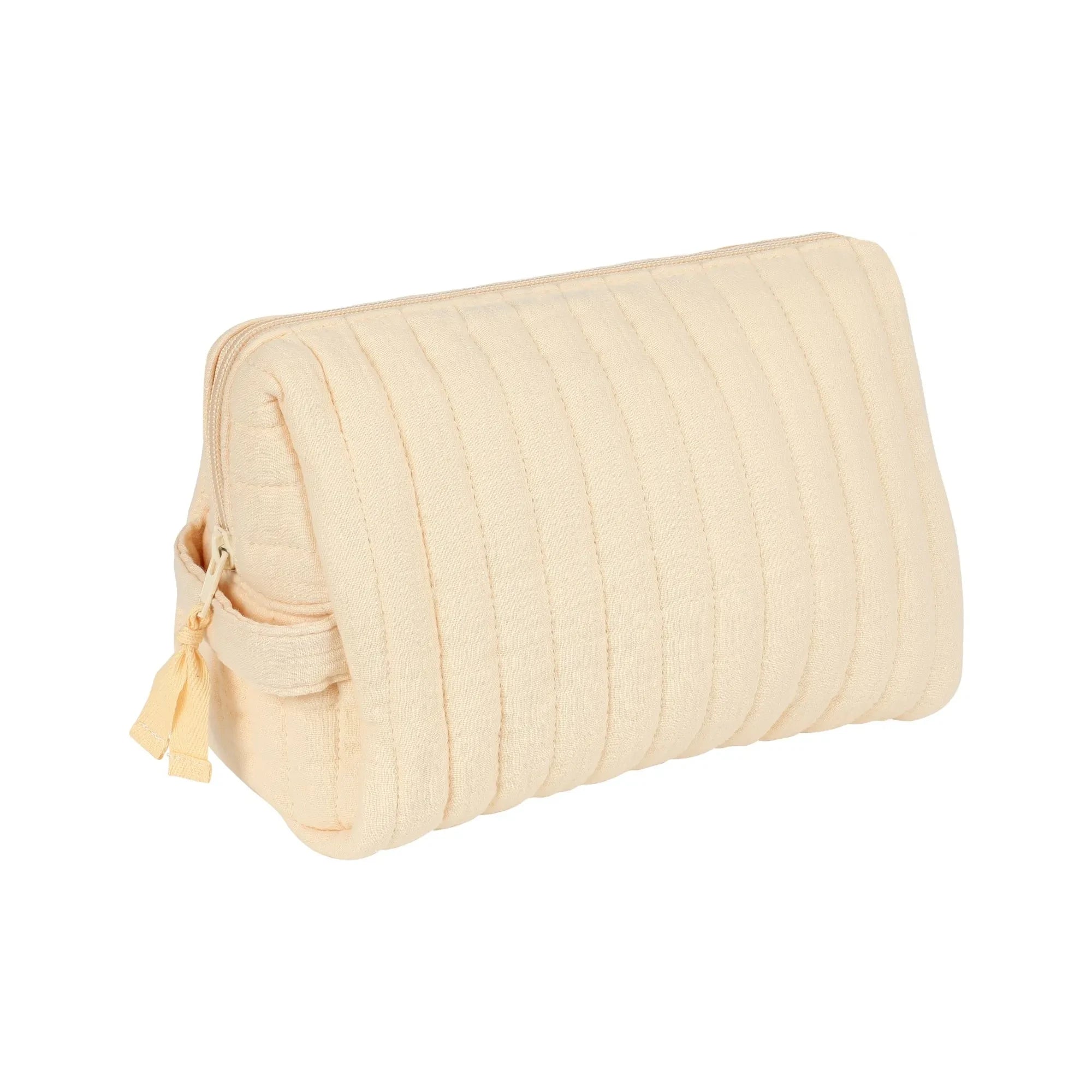 Soft Spot – Kosmetiktasche aus Bio-Baumwolle | Vanille
