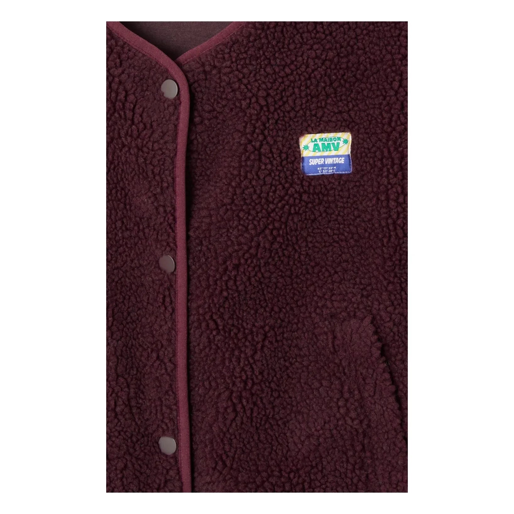 American Vintage - Hoktown Kolsuz Ceket | Bordo