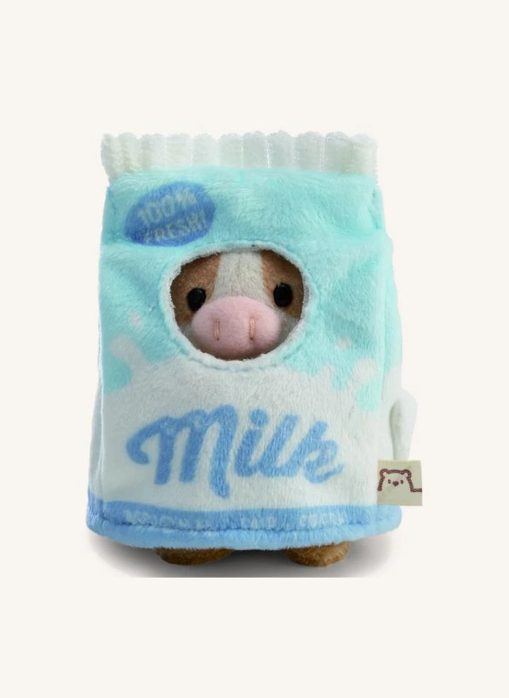 Nici - Moono Kuhltier, verkleidet als Milchkarton | Beige