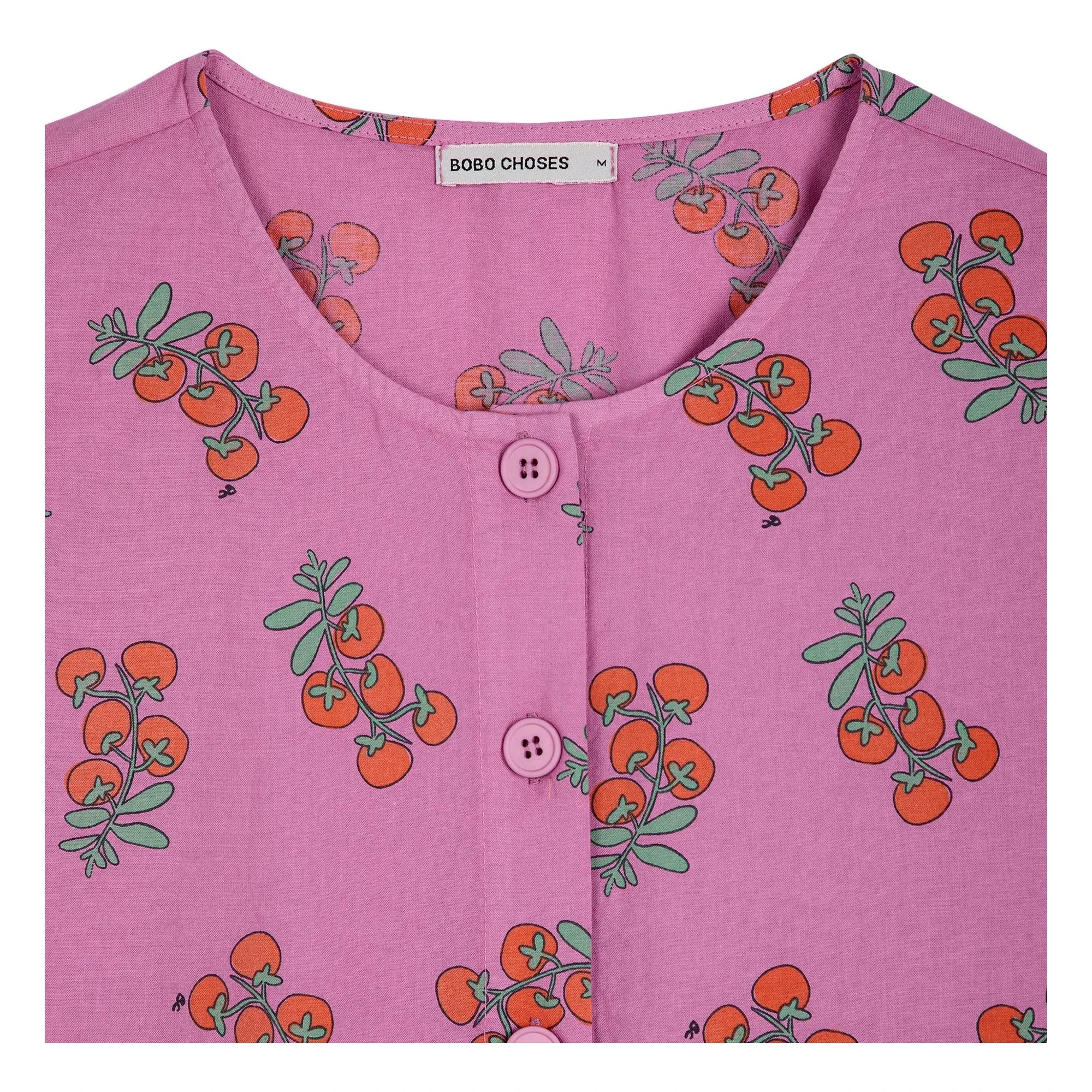Bobo Choses - Bio-Baumwolle Top mit Tomaten-Muster | Lila