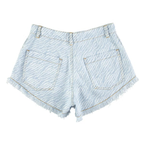 Sisters Department - Baumwoll-Shorts | Denim Blau
