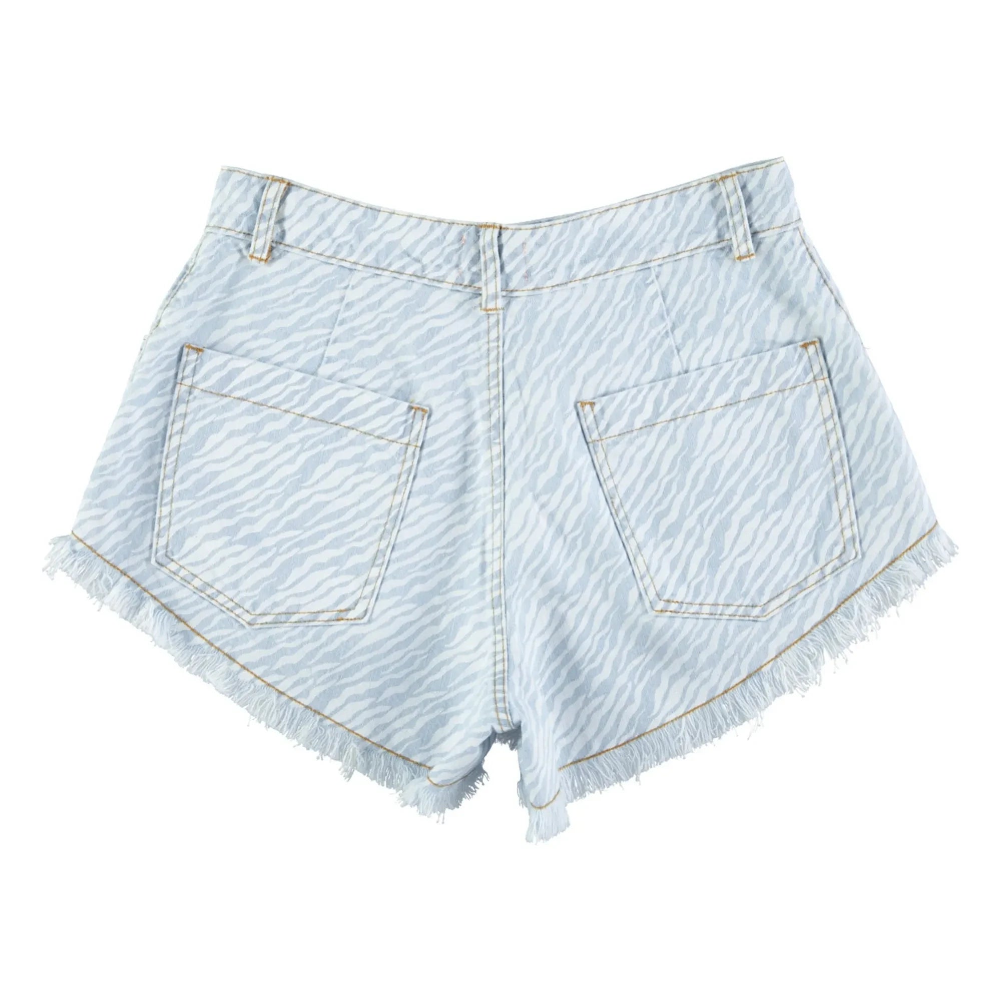 Sisters Department - Baumwoll-Shorts | Denim Blau