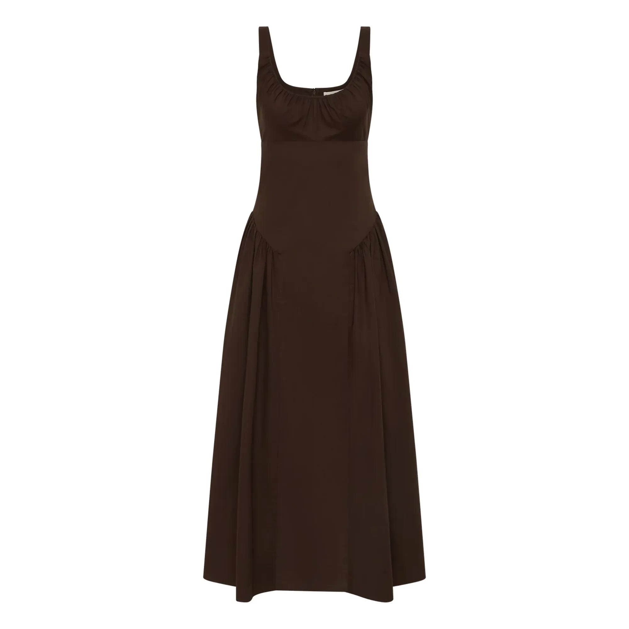Faithfull the Brand - Marcella Baumwollkleid | Braun