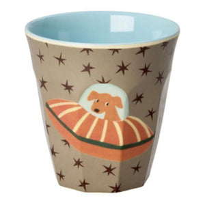Rice - Space Dog Becher - 6er Set | Blau