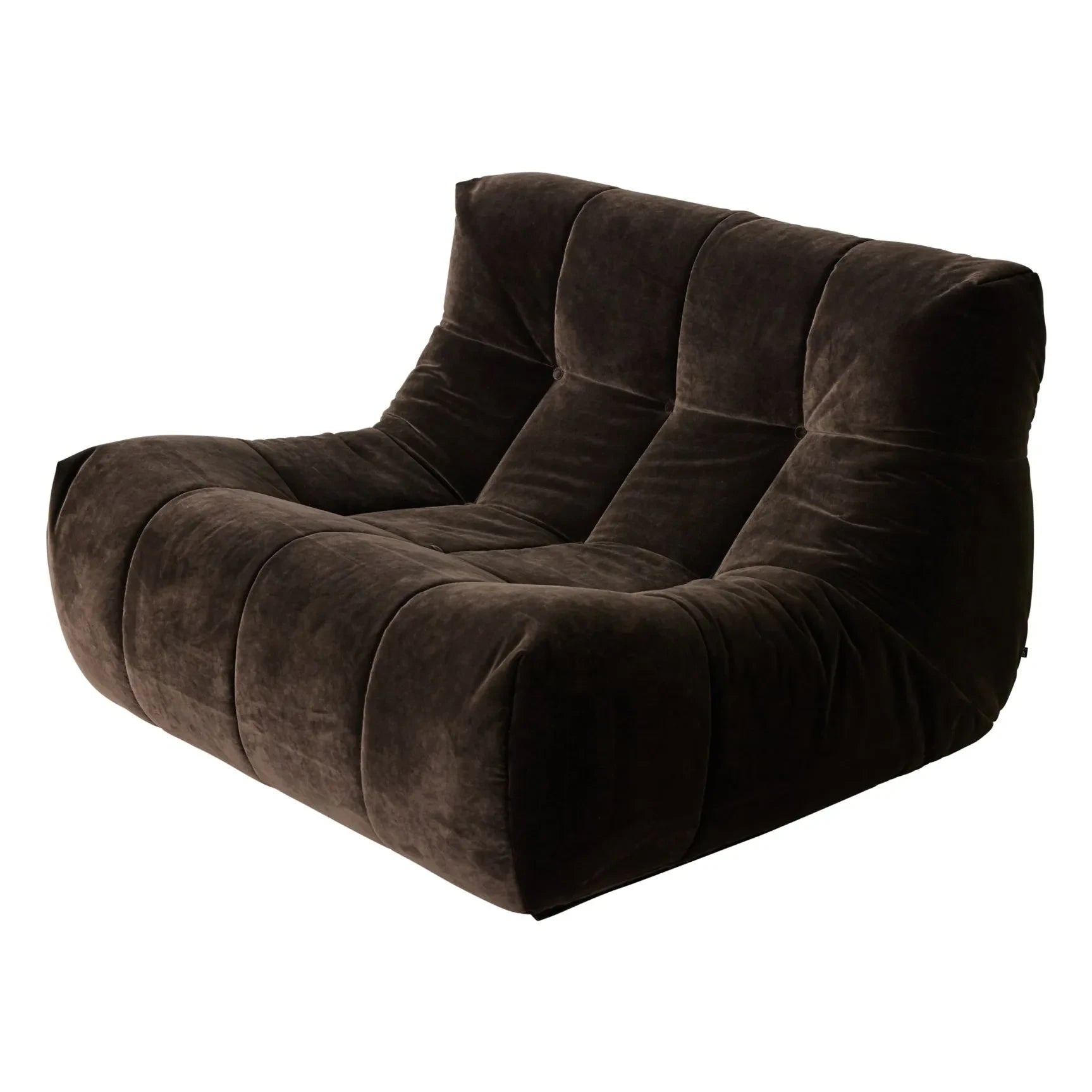 HKliving - Fauler Loungesessel | Braun