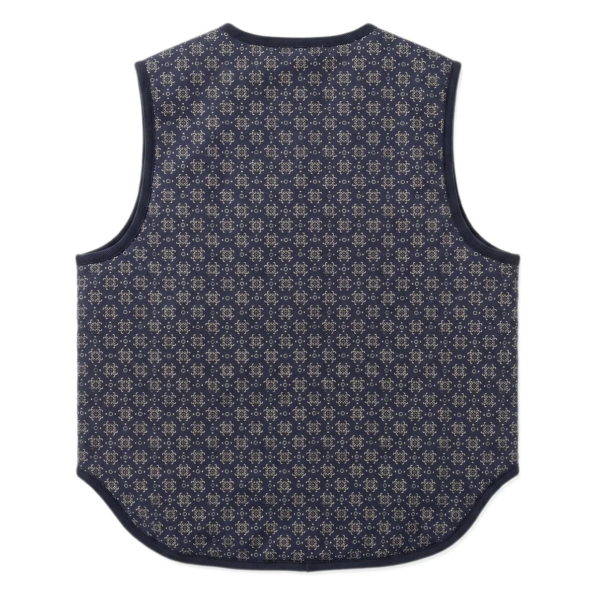Hundred Pieces - Maria Bandana Kolsuz Yelek | Indigo mavi