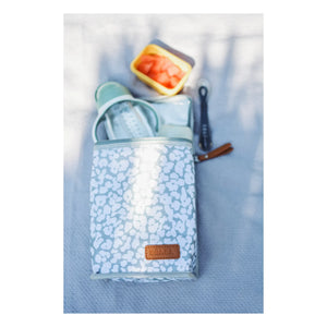 Béaba - Kirschblüten isolierte Lunchtasche | Grau