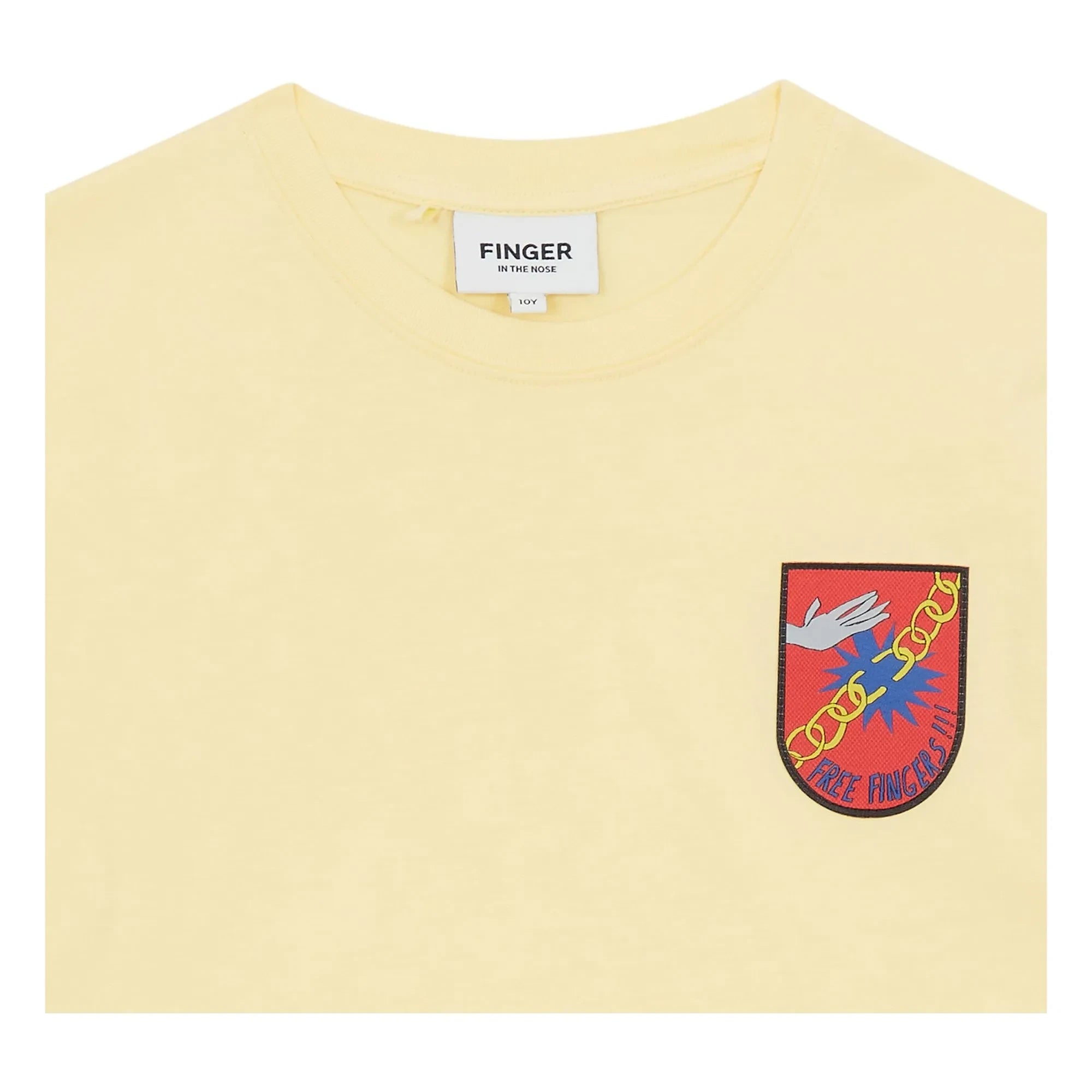 Finger in the nose - King T-Shirt Bio-Baumwolle | Zitronengelb