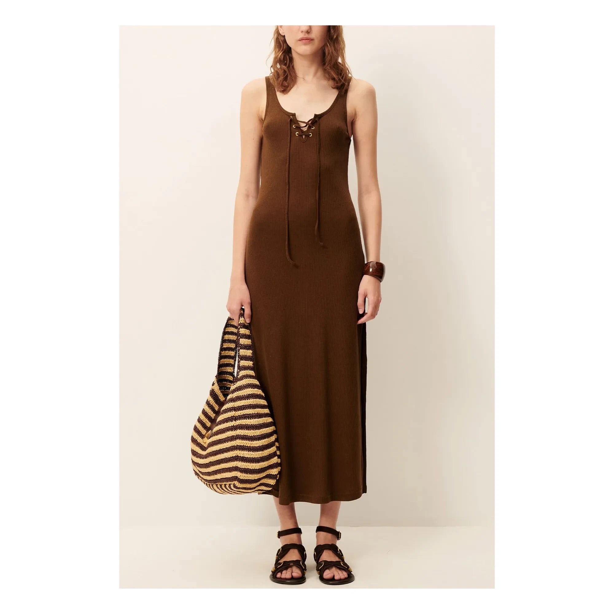 Sessùn - Sueli Kleid | Braun