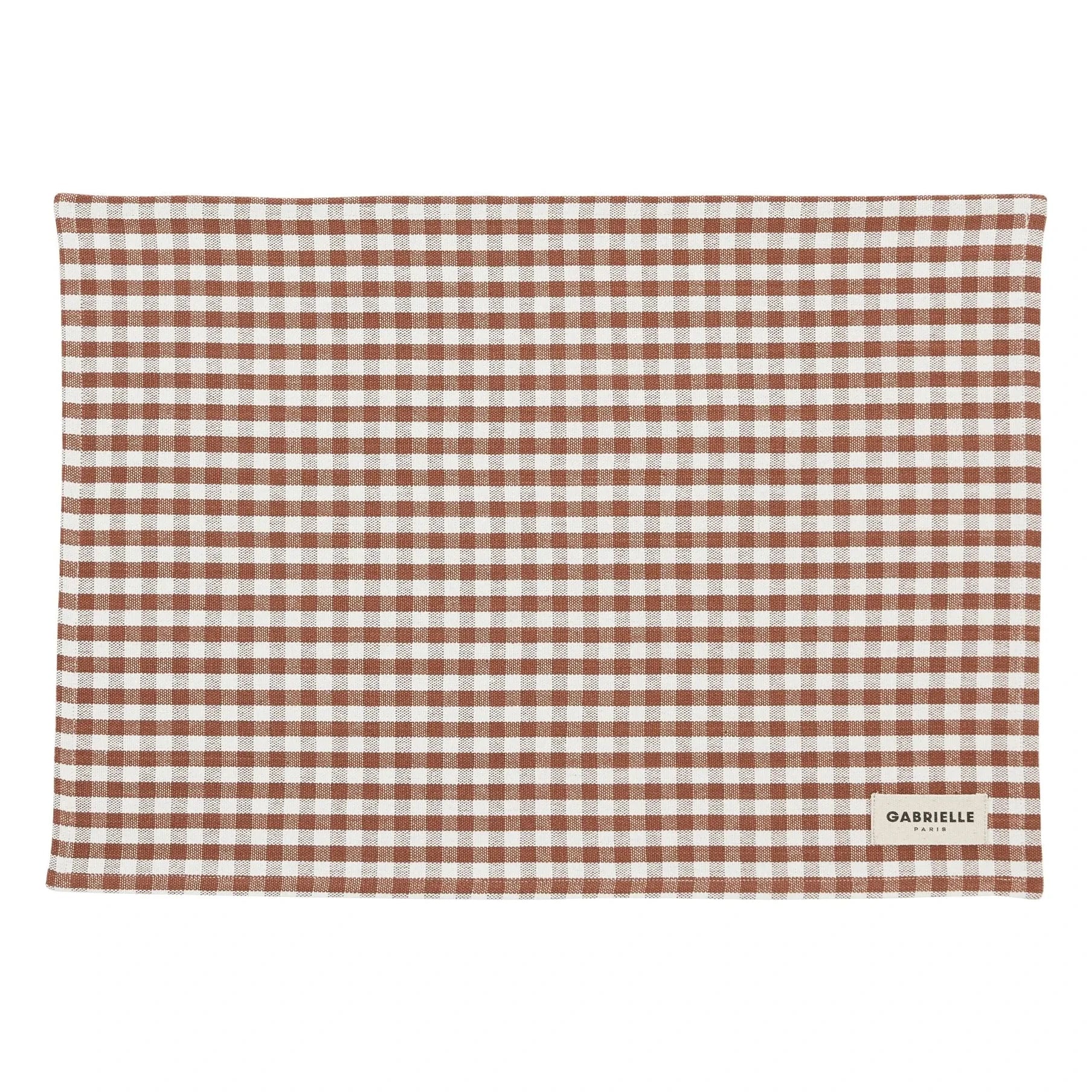Gabrielle Paris – Gedeck Gingham Mokka