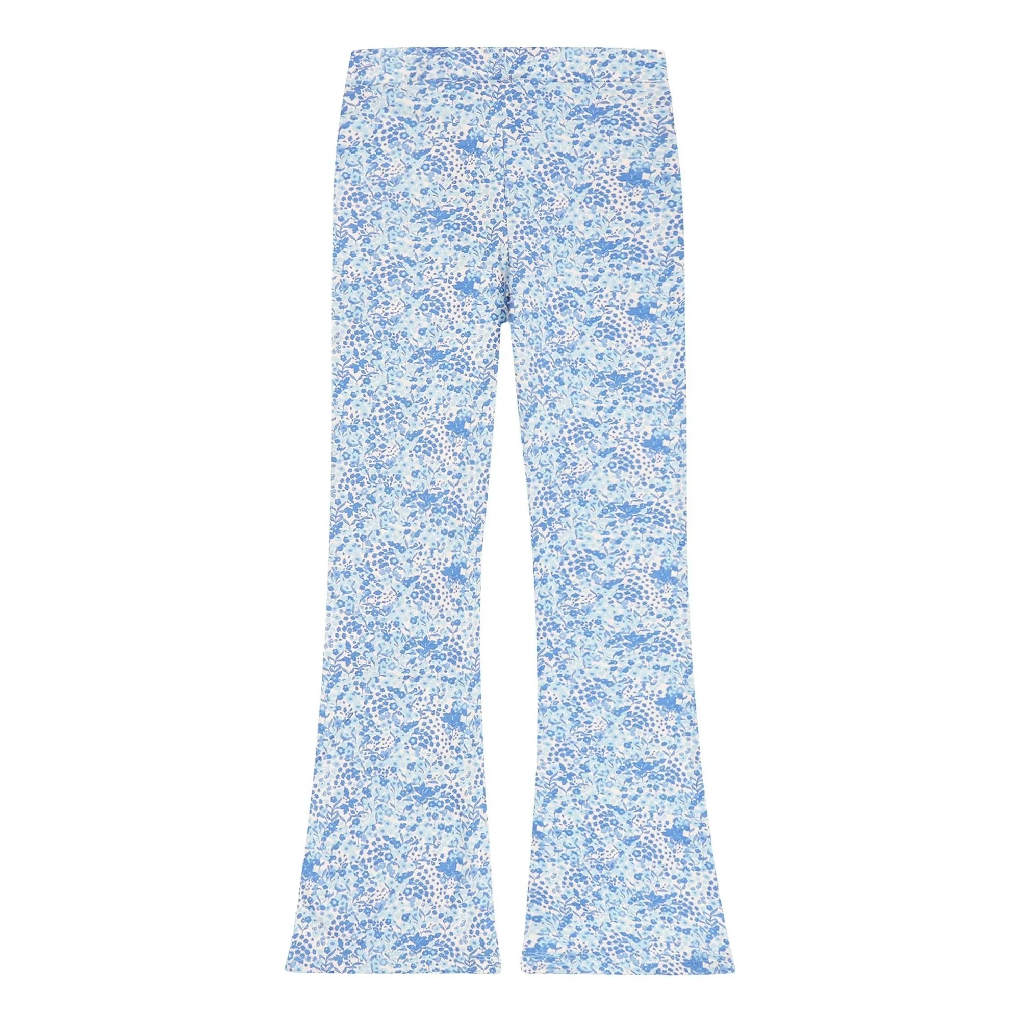 Tumble N'Dry - Blumenfrühlings-Capri-Leggings | Hellblau