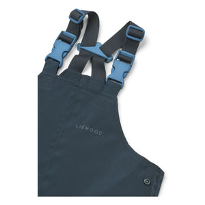 Liewood - Manu Bateaux Regen-Set aus recyceltem Faser | Marineblau