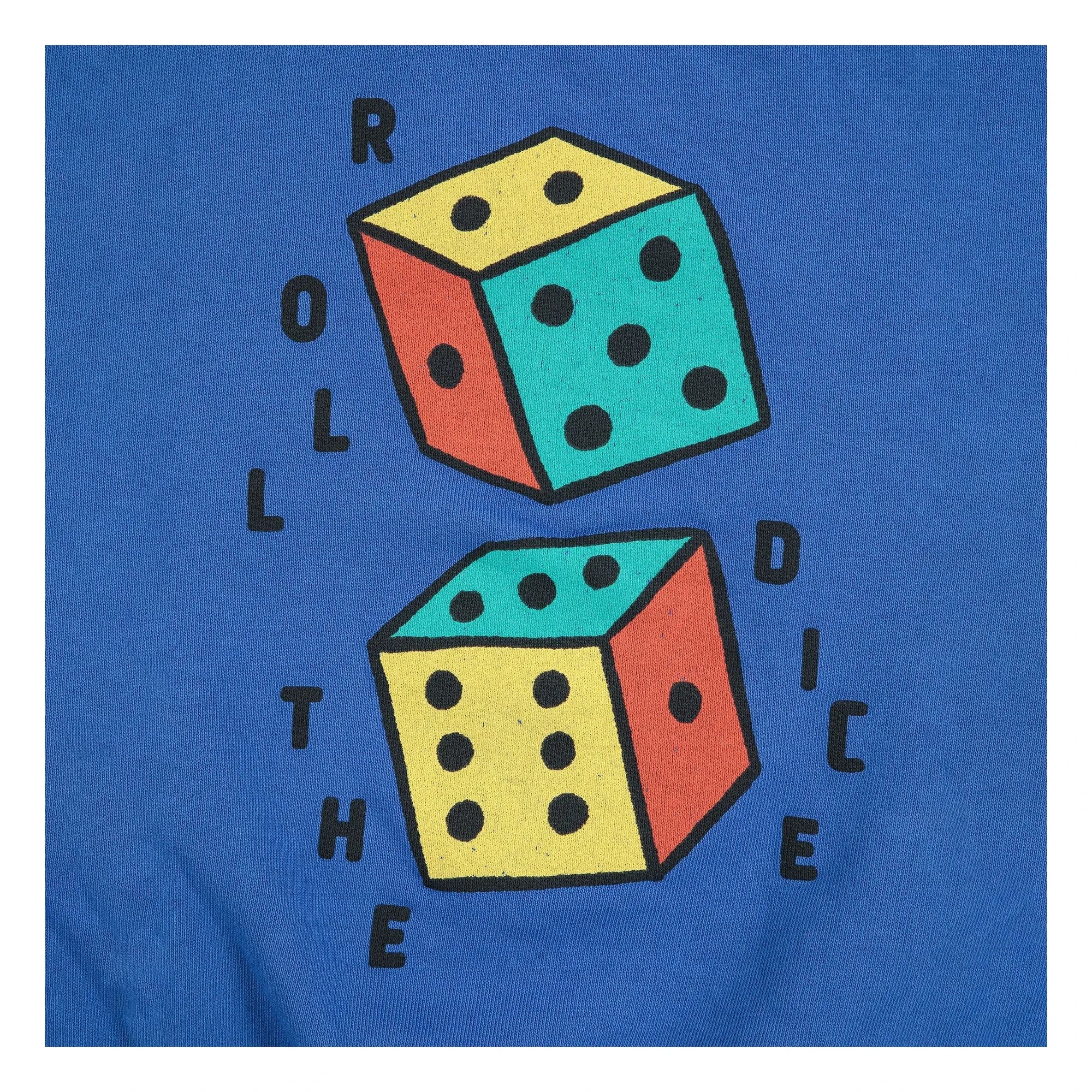 Bobo Choses - Roll The Dice Sweat Bio-Baumwolle | Königsblau