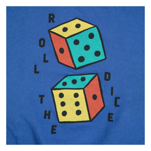 Bobo Choses - Roll The Dice Sweat Bio-Baumwolle | Königsblau