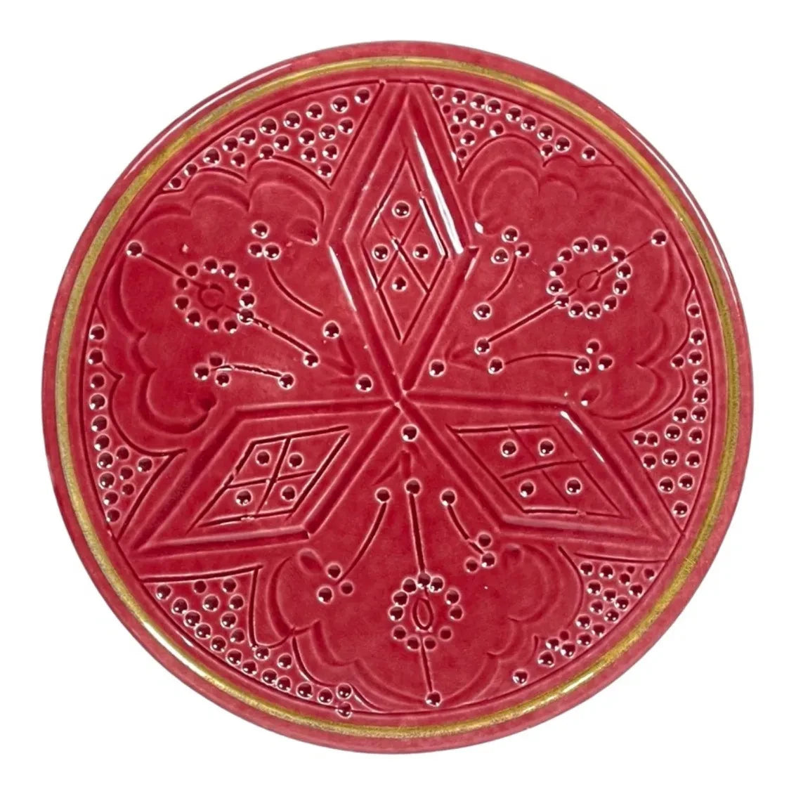 Chabi Chic - Baskılı Tabak | Patlıcan