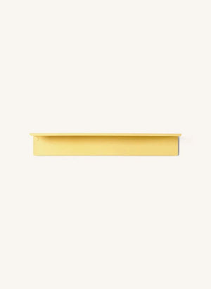 Mustard Made - Ledge Metall Wandregal | Blassgelb