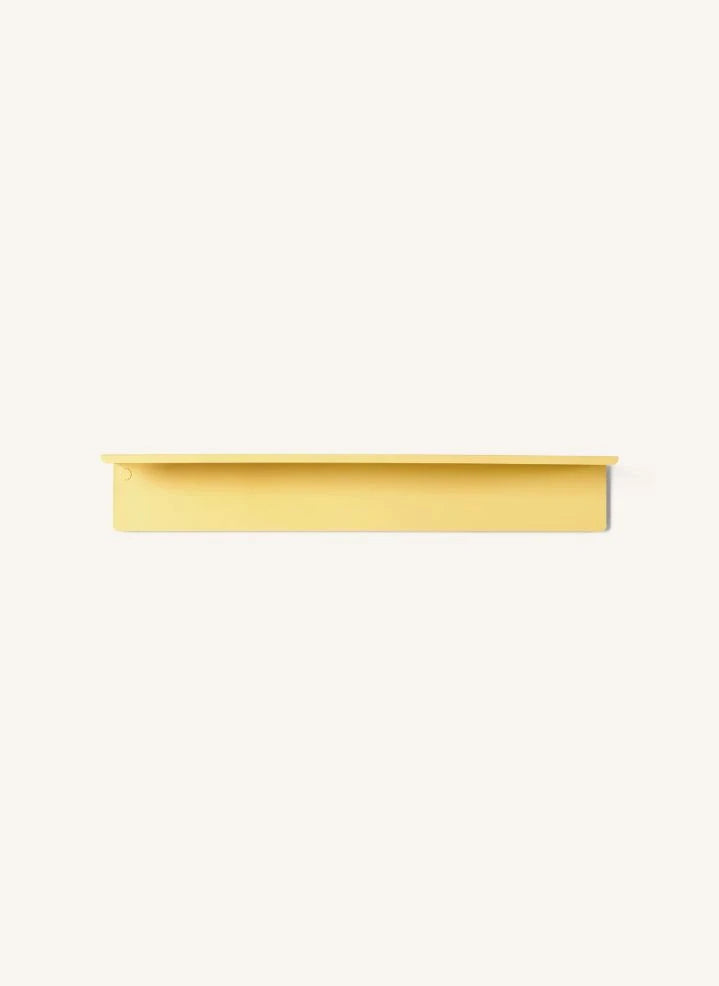Mustard Made - Ledge Metall Wandregal | Blassgelb