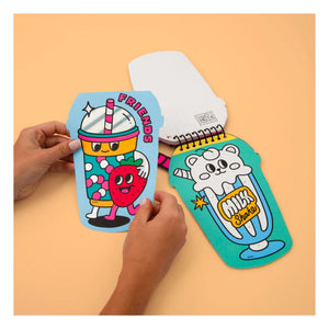 Omy - Bubble Tea Sticker-Aktivitätsbuch